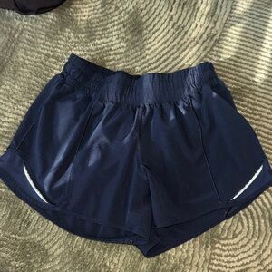 Lululemon Athletica Dark Blue Athletic Shorts